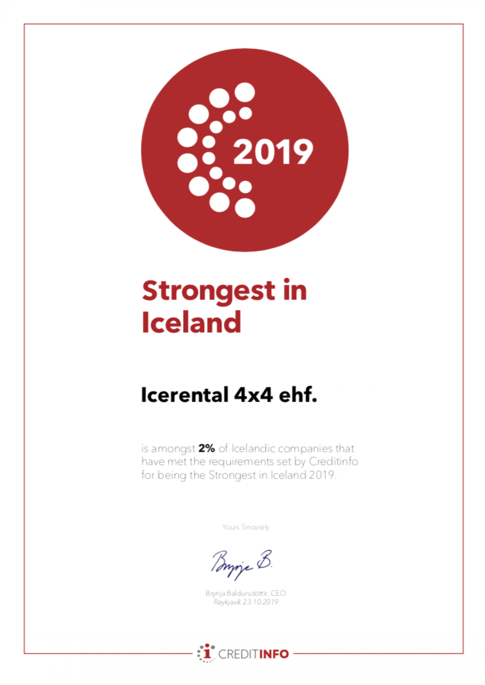 Strongest in Iceland Icerental4x4