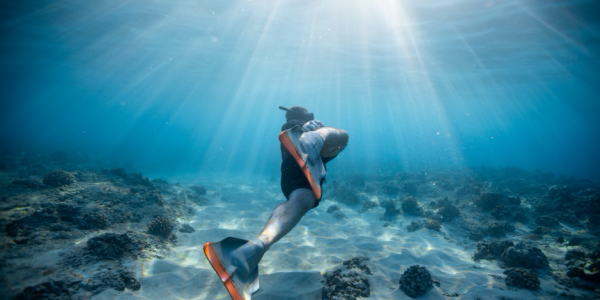 Snorkeling in Silfra