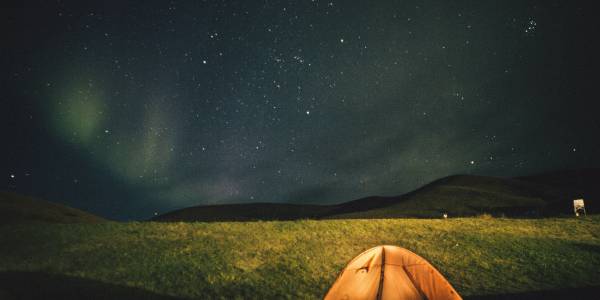 Camping in Iceland