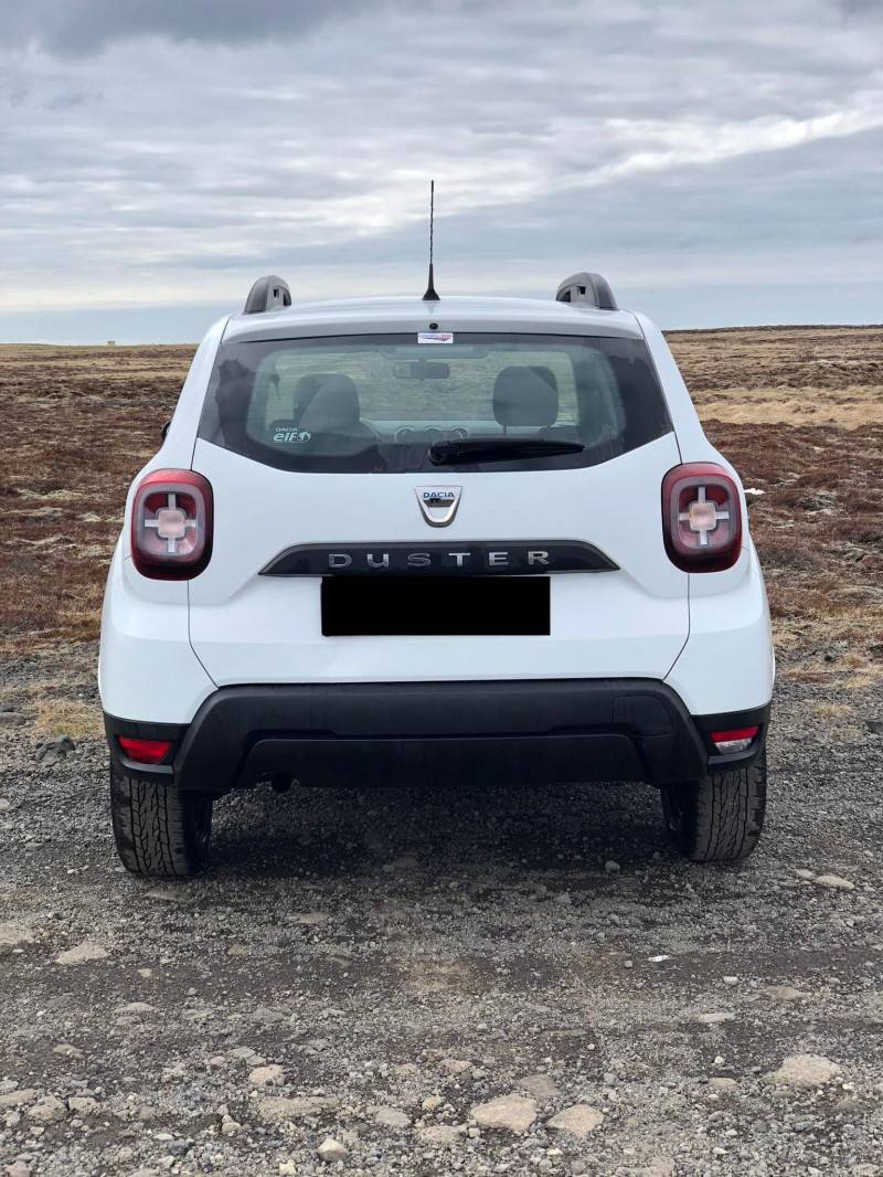 Dacia Duster from behind