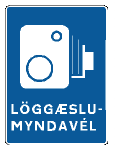 Icelandic-speed-camera-sign