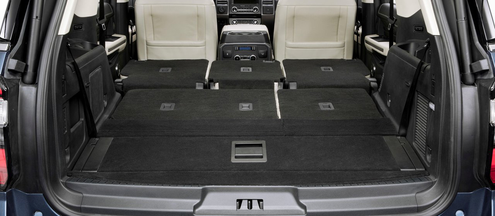 Ford Expedition back seats folded
