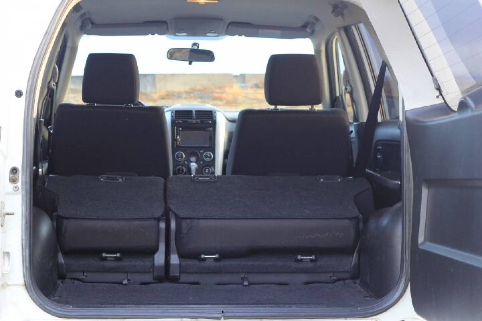 Suzuki Grand Vitara luggage space with back seats folded
