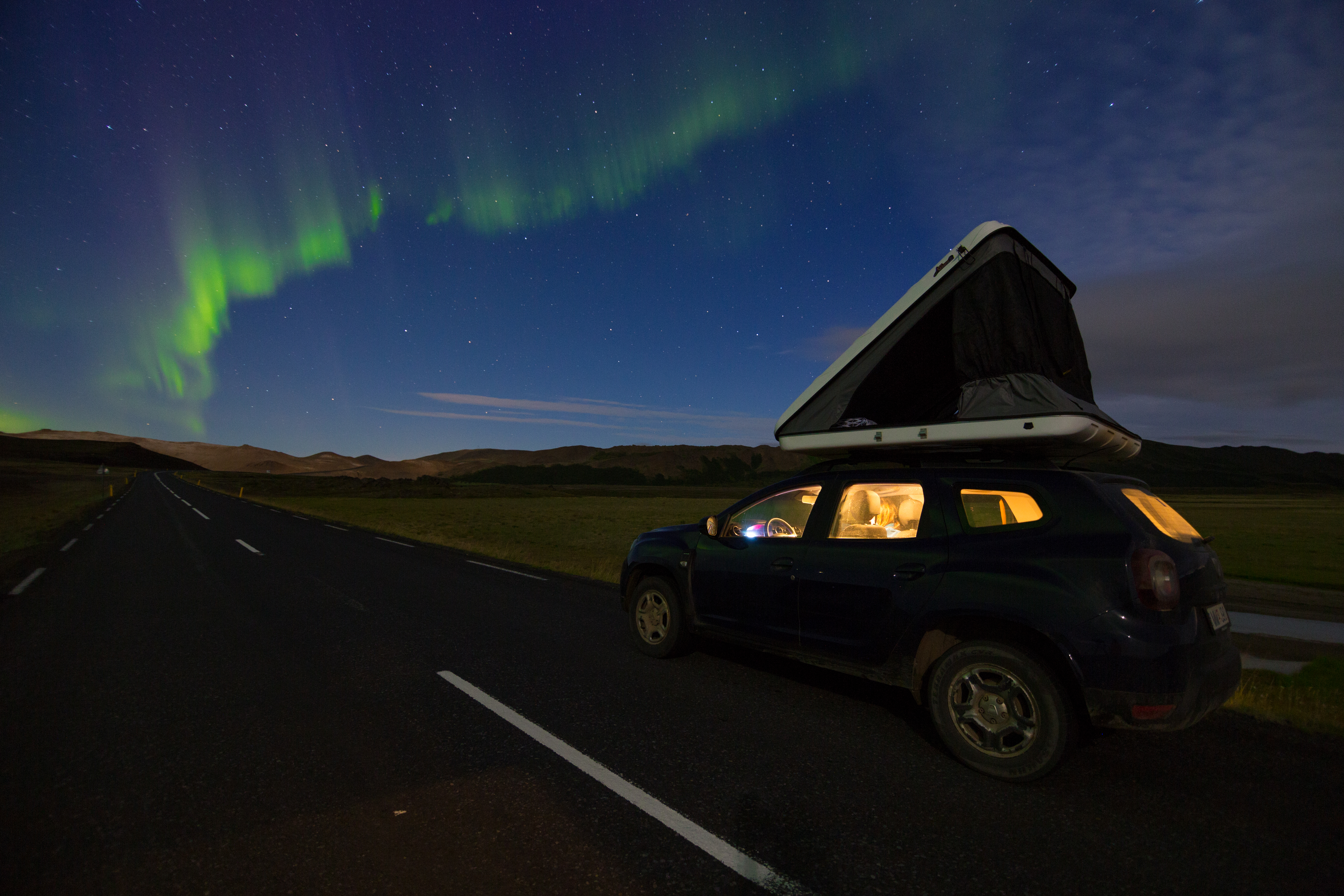 Northern Lights camping