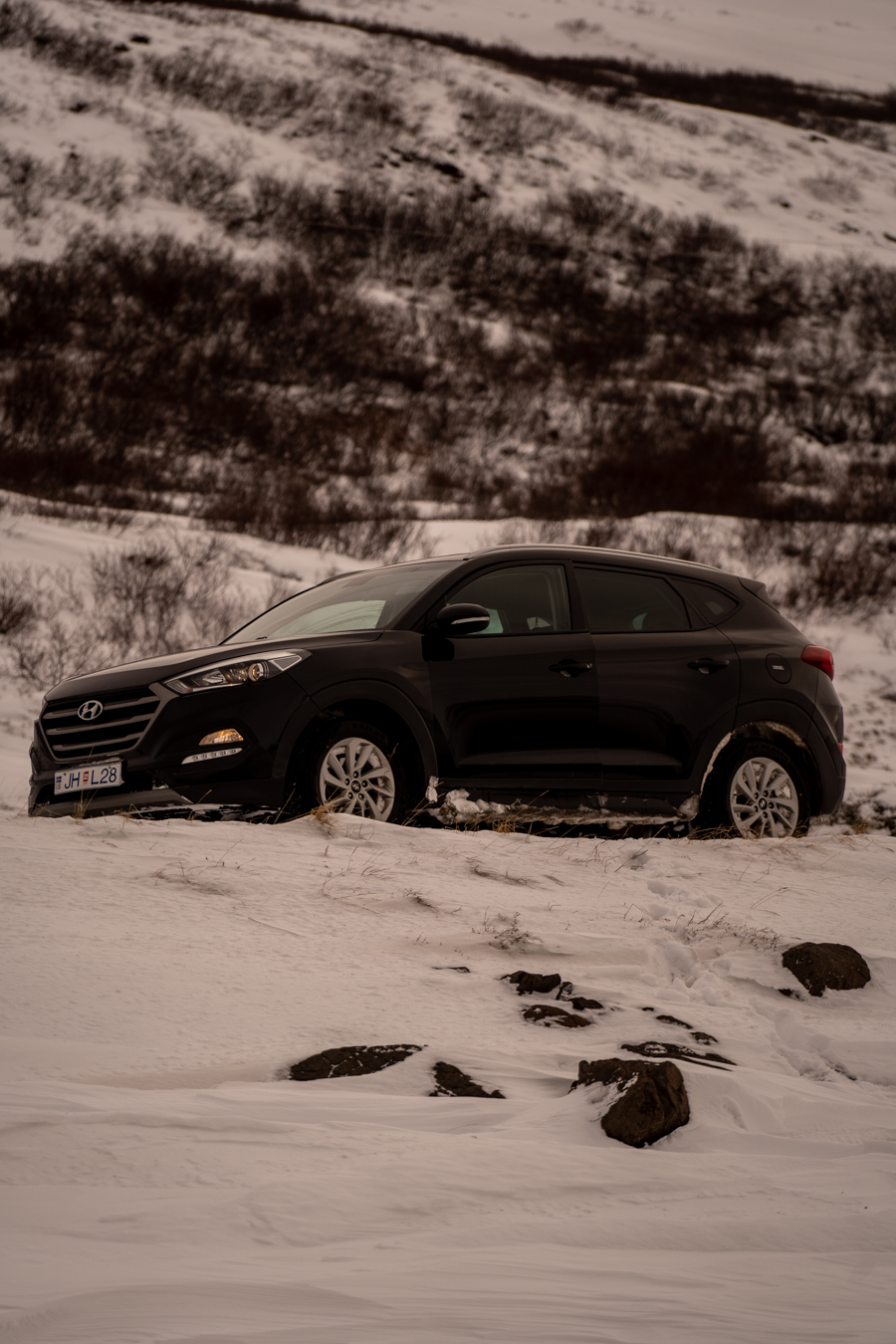 Hyundai Tucson wypożyczalnia samochodów na Islandii