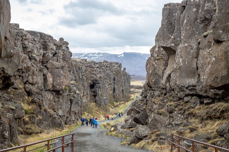 Almannagjá Þingvellir Iceland