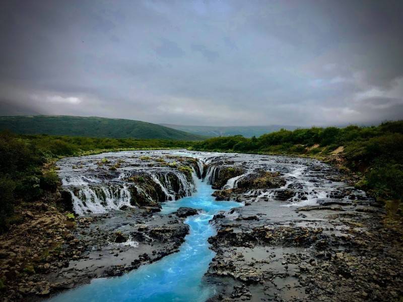 Brúarfoss in Iceland