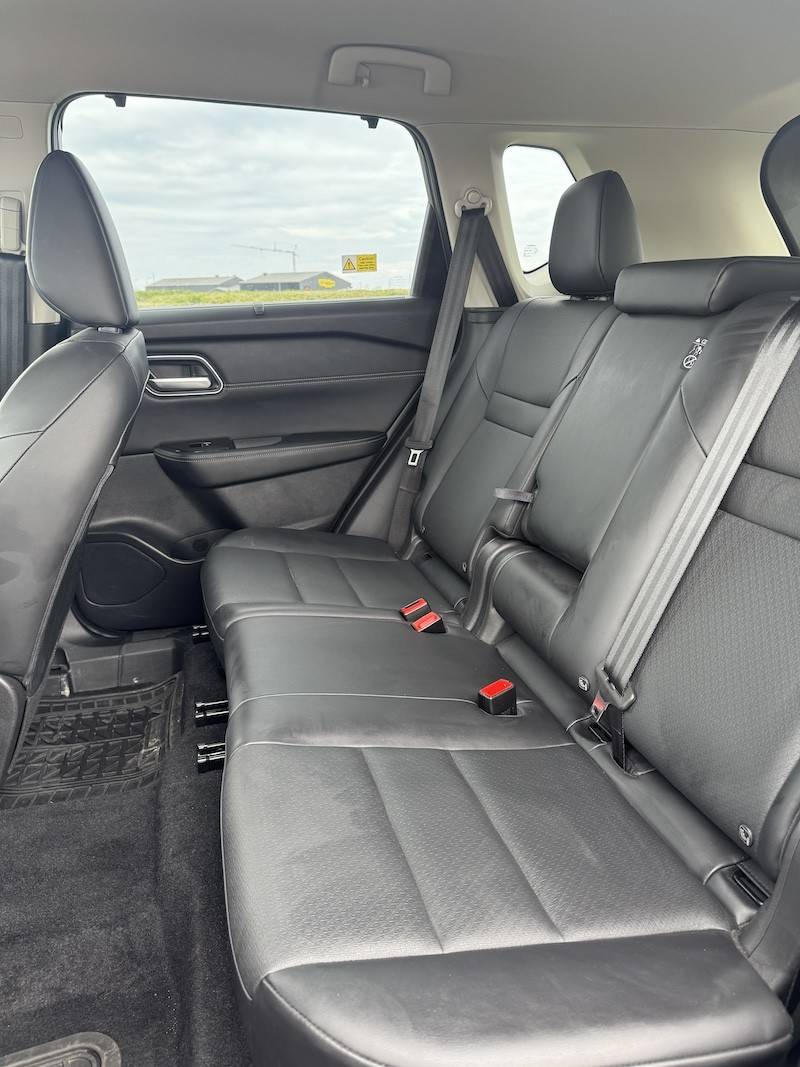 sièges arrière du Nissan X-Trail