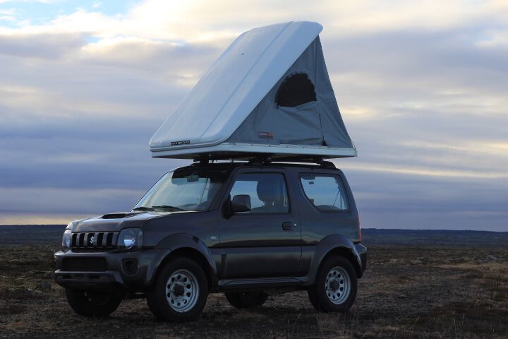 Namiot dachowy Suzuki Jimny Islandia
