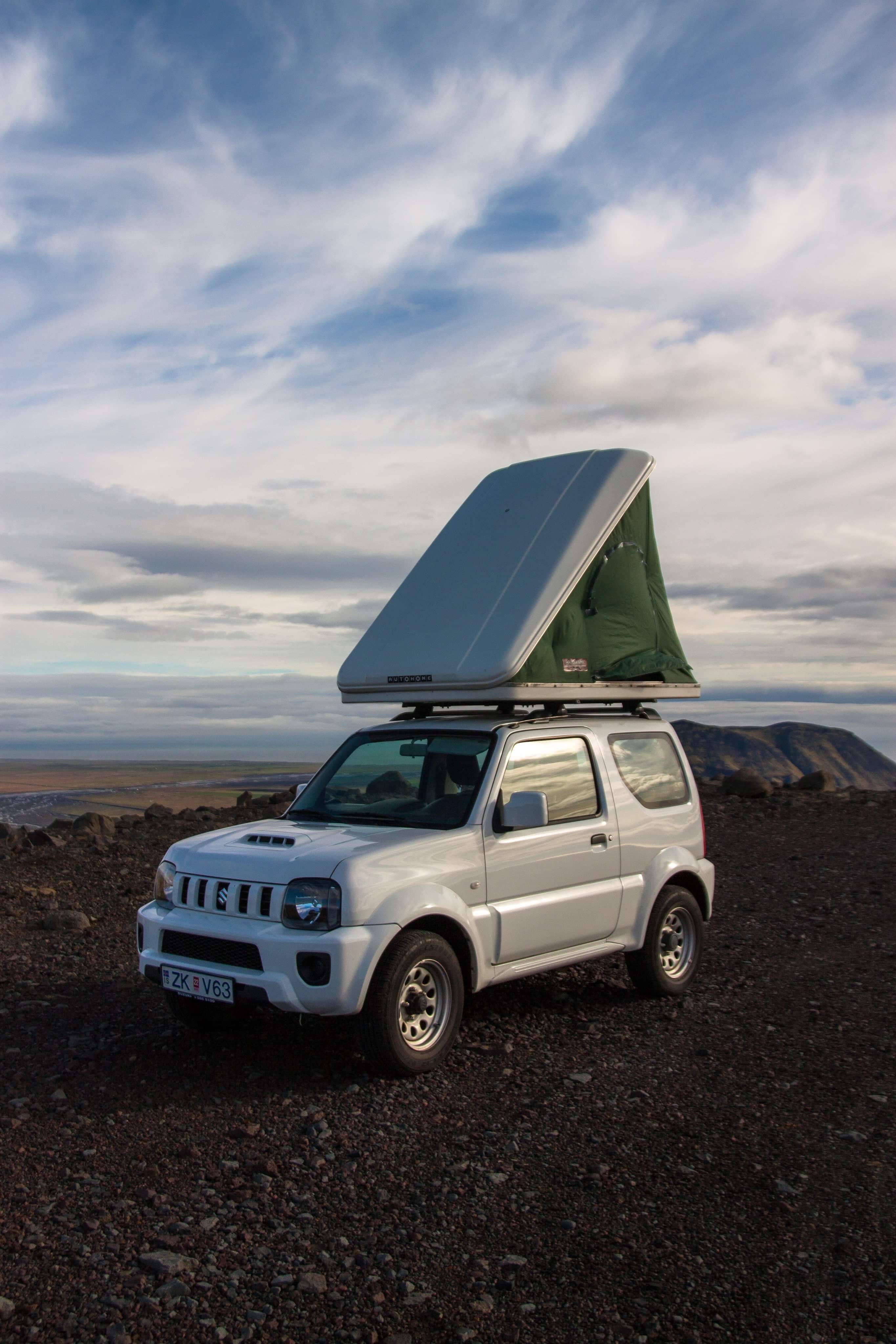 Nowe Suzuki Jimny z namiotem dachowym