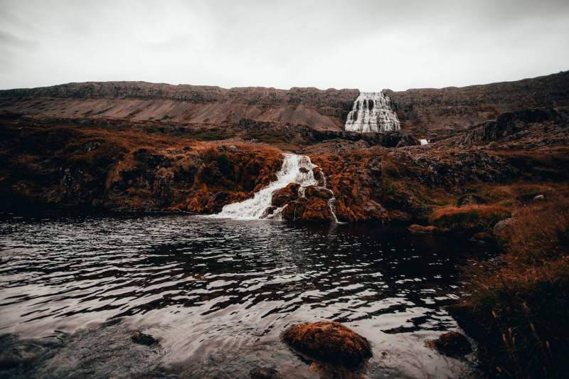 Dynjandi waterfall
