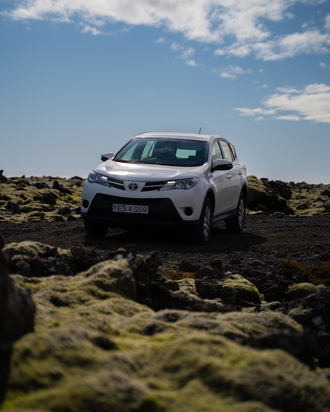 Toyota Rav4 for rent in Iceland