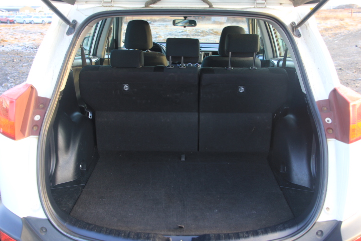 Toyota Rav4 trunk Size