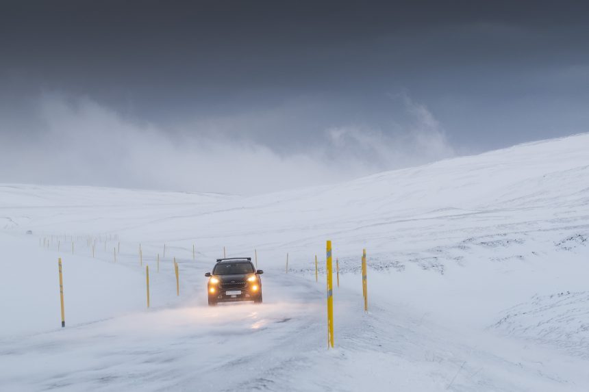 icelandic winter driving